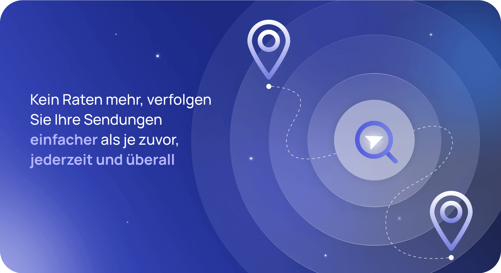 Kein Raten mehr, verfolgen Sie Ihre Sendungen, einfacher als je zuvor, jederzeit, überall