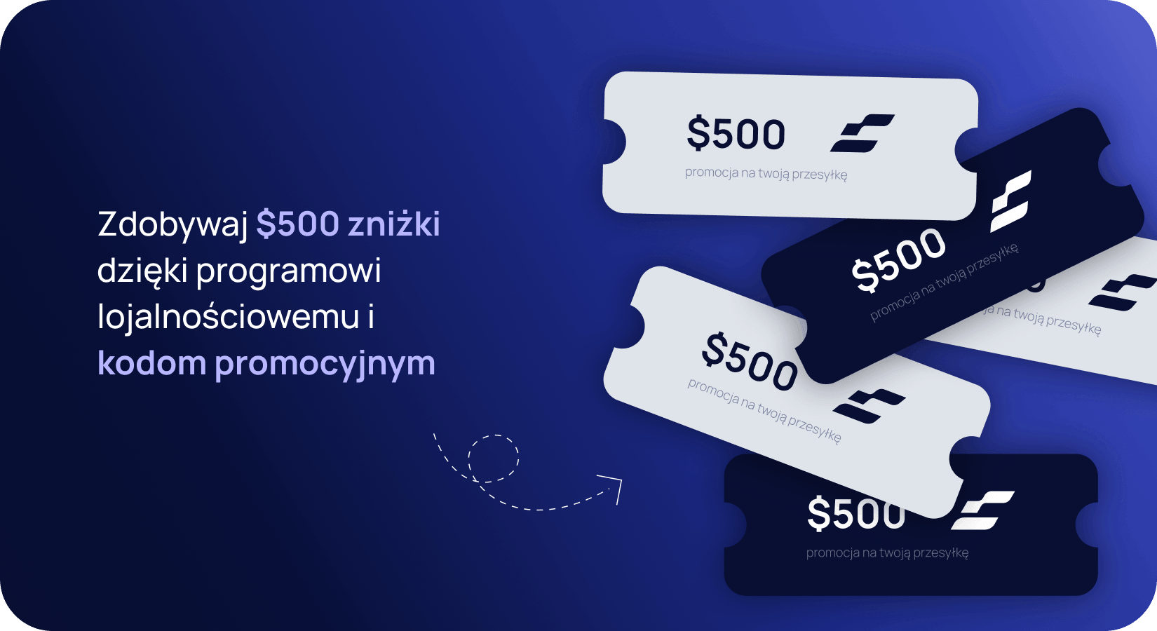 Otrzymuj zniżki dzięki naszemu programowi lojalnościowemu oraz kodom promocyjnym
